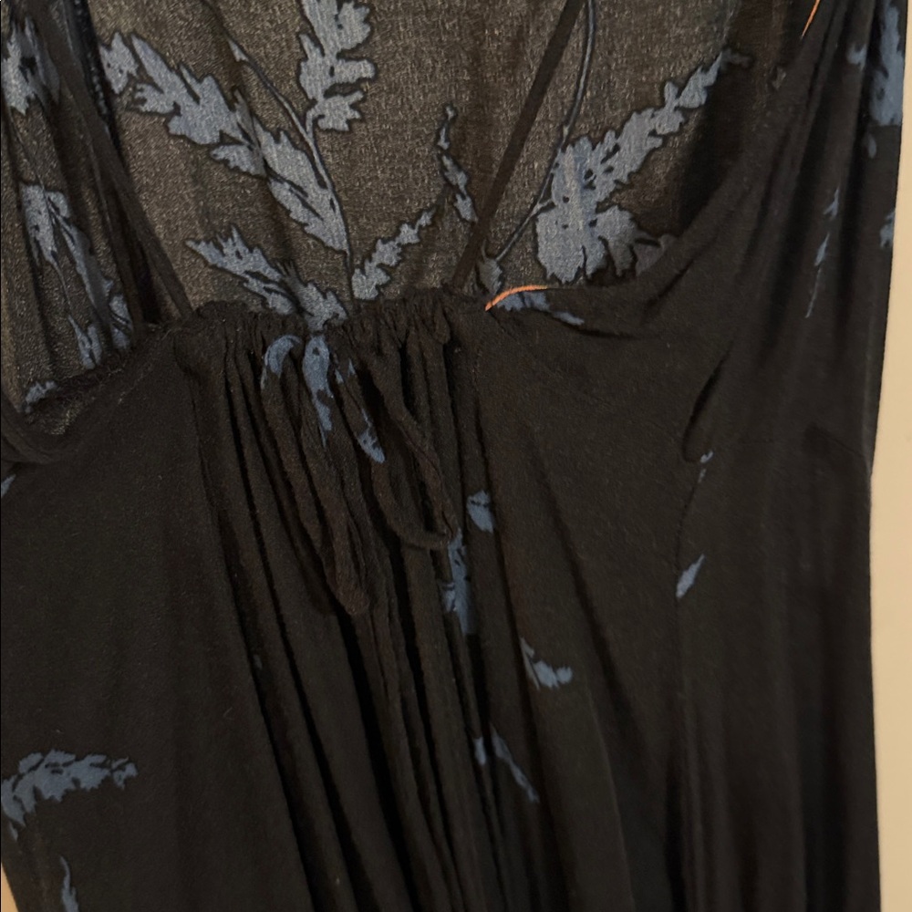 Free People Maxi Dress, Black/Multi - Picture 6 of 6